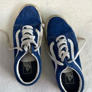 Vans Eco Dry Blue and White Shoes
